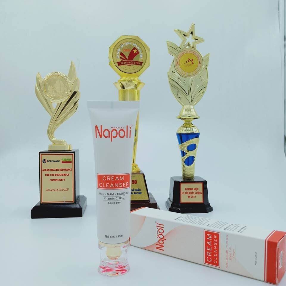 kem rửa mặt Napoli dưỡng da từ sâu bên trong + sạch sâu kháng khuẩn + ngăn ngừa mụn 🍓