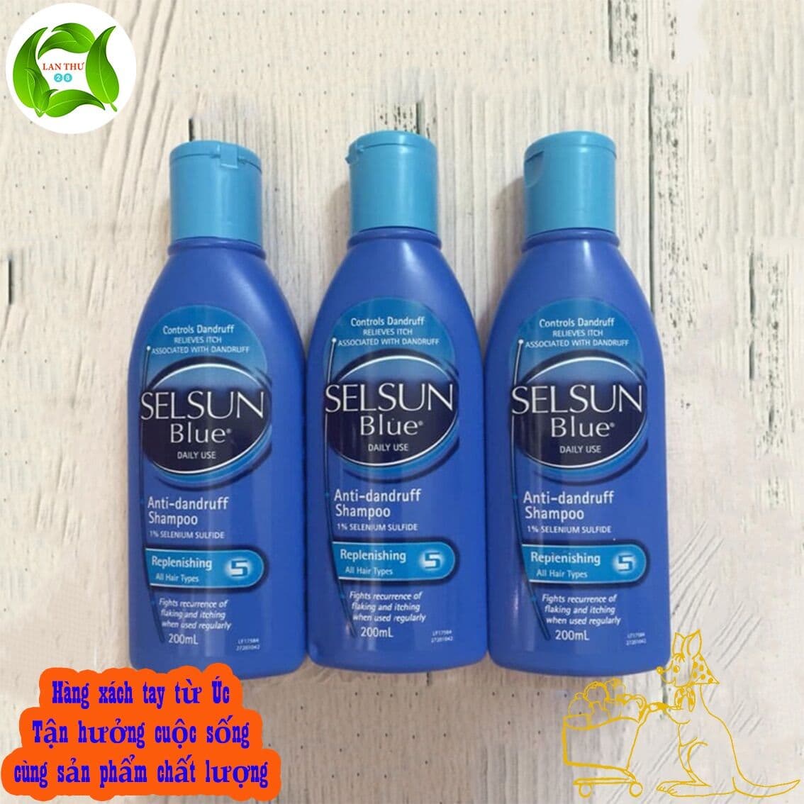 Dầu gội chống gàu Selsun Blue Anti-dandruff 200ml