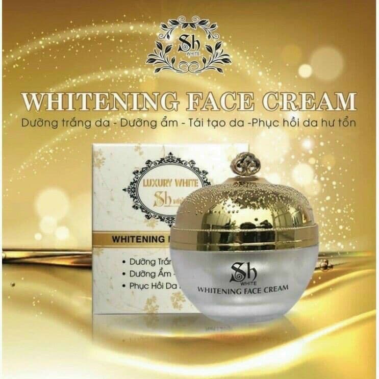[Hàng loại 1]Face kem SH White -dưỡng da trắng sáng