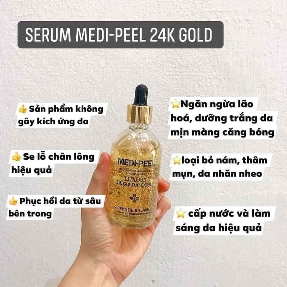 Serum vàng media peel 24k gold Hàn Quốc