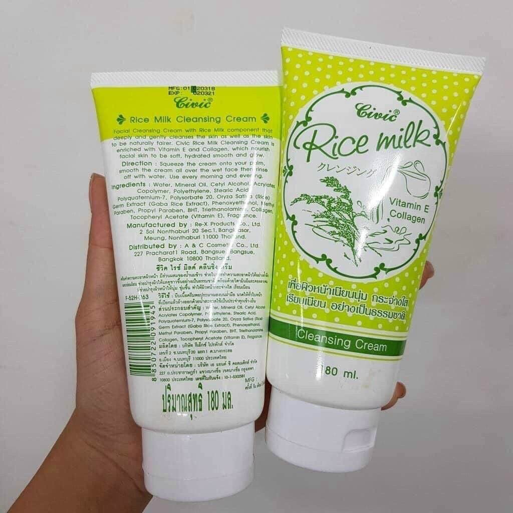 [HCM]SỮA RỬA MẶT GẠO RICE MILK THÁI LAN ⛅ Chính hãng Thái.