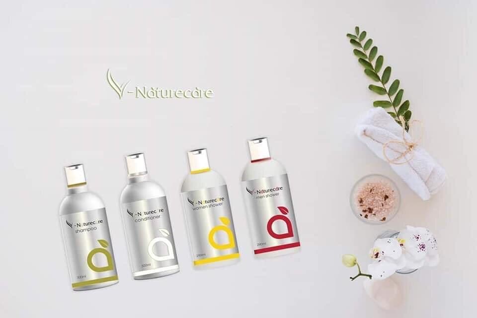 [HCM]V-Naturecare - Dầu gội sữa tắm dầu xả chăm sóc da và tóc