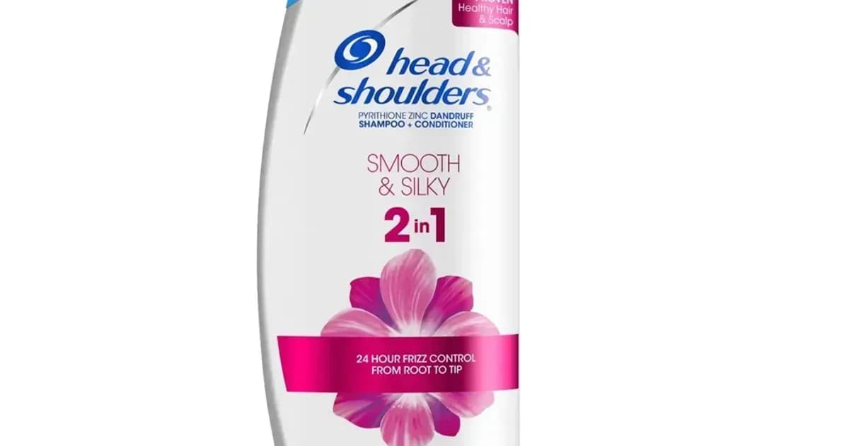 Dầu Gội & Xả Trị Gàu HEAD & SHOUDERS FEMALE  SHAMPOO & CONDITIONER 2IN1 SMOOTH & SILKY