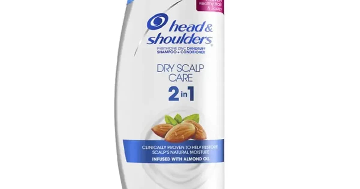 Dầu Gội & Xả Dưỡng Ẩm Da Đầu HEAD & SHOUDERS FEMALE  SHAMPOO & CONDITIONER 2IN1 DRY SCALP CARE