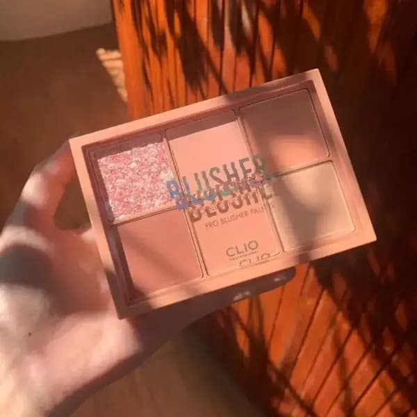 Bảng Phấn Má Hồng CLIO PRO BLUSHER PALETTE 01 MUTE PETAL (3.2gx6)