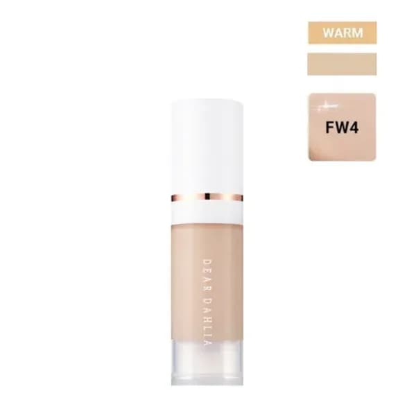 (Gift) Kem Nền DEAR DAHLIA SKIN PARADISE SHEER SILK FOUNDATION MINI 6ml FW4