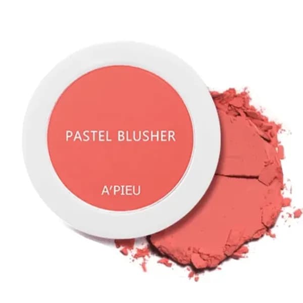 (Gift) Phấn Má Hồng Hiệu Ứng Tự Nhiên A'PIEU PASTEL BLUSHER 4.3g RD01