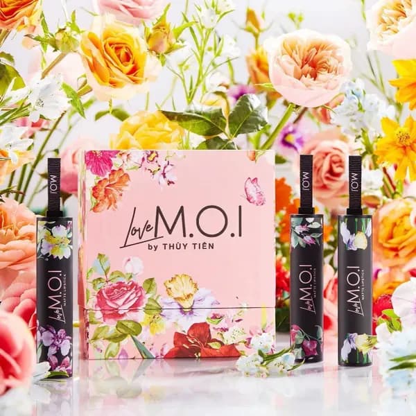 [M.O.I BY THUY TIEN SET 3.2] Son Thỏi Sáp LOVE M.O.I MATTE LIQUID LIPSTICK  COLLECTION – NO.1,3,6 (3pcs)