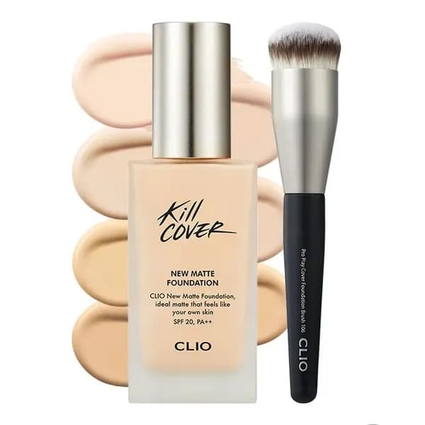 Kem nền CLIO KILL COVER NEW MATTE FOUNDATION SPF20, PA++ 38G
