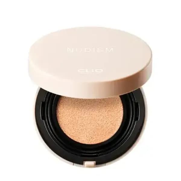 (Gift) Phấn Nước Đa Năng Hiệu Ứng Siêu Mịn CLIO NUDISM VELVETWEAR CUSHION SET 15g 04 GINGER