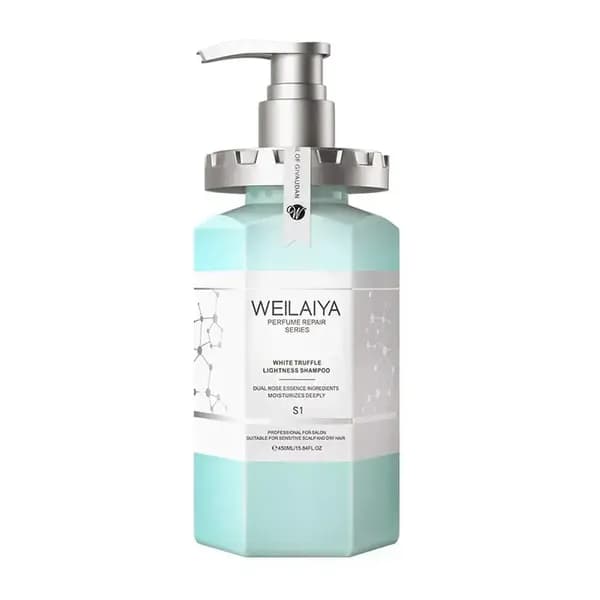 (Đổi mã) Dầu Gội Phục Hồi Đa Tầng Nấm WEILAIYA WHITE TRUFFLE LIGHTNESS SHAMPOO 450ml