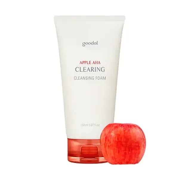 Sữa Rửa Mặt Làm Dịu Da GOODAL APPLE AHA CLEARING CLEANSING FOAM 150ml