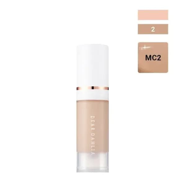 (Gift) Kem Nền DEAR DAHLIA SKIN PARADISE SHEER SILK FOUNDATION MINI 6ml MC2