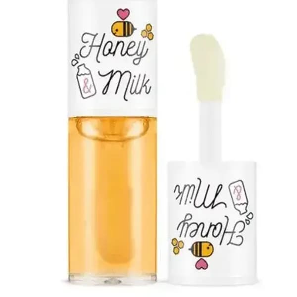 (Gift) Son Dưỡng Môi Dạng Dầu A'PIEU HONEY & MILK LIP OIL