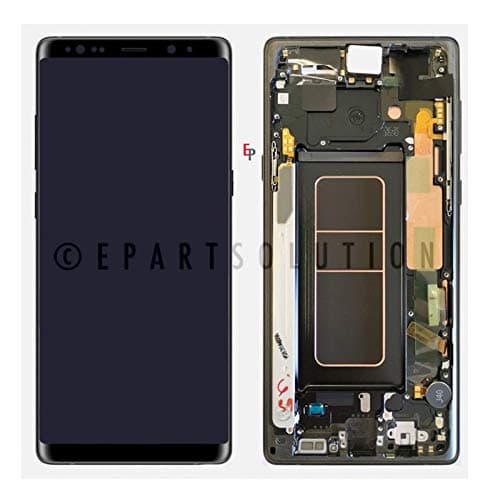 ePartSolution_ LCD Display Touch Screen Digitizer Glass + Frame Assembly for Samsung Galaxy Note 9 N960 Replacement Part USA (Black)