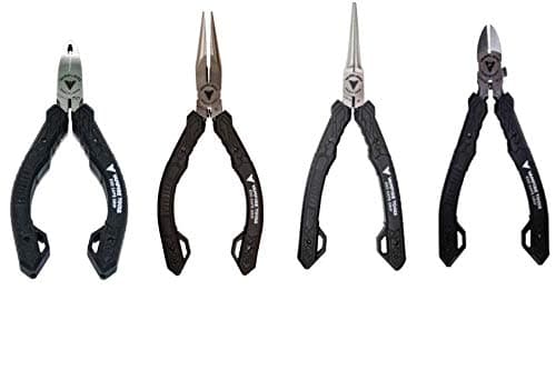 VAMPLIERS World's Best Pliers, Solder Sucker, Screw Extraction mini Plier+Needle Nose+Long nose & mini Nippers ESD Safe for IT/iPhone/Mac & PC/...