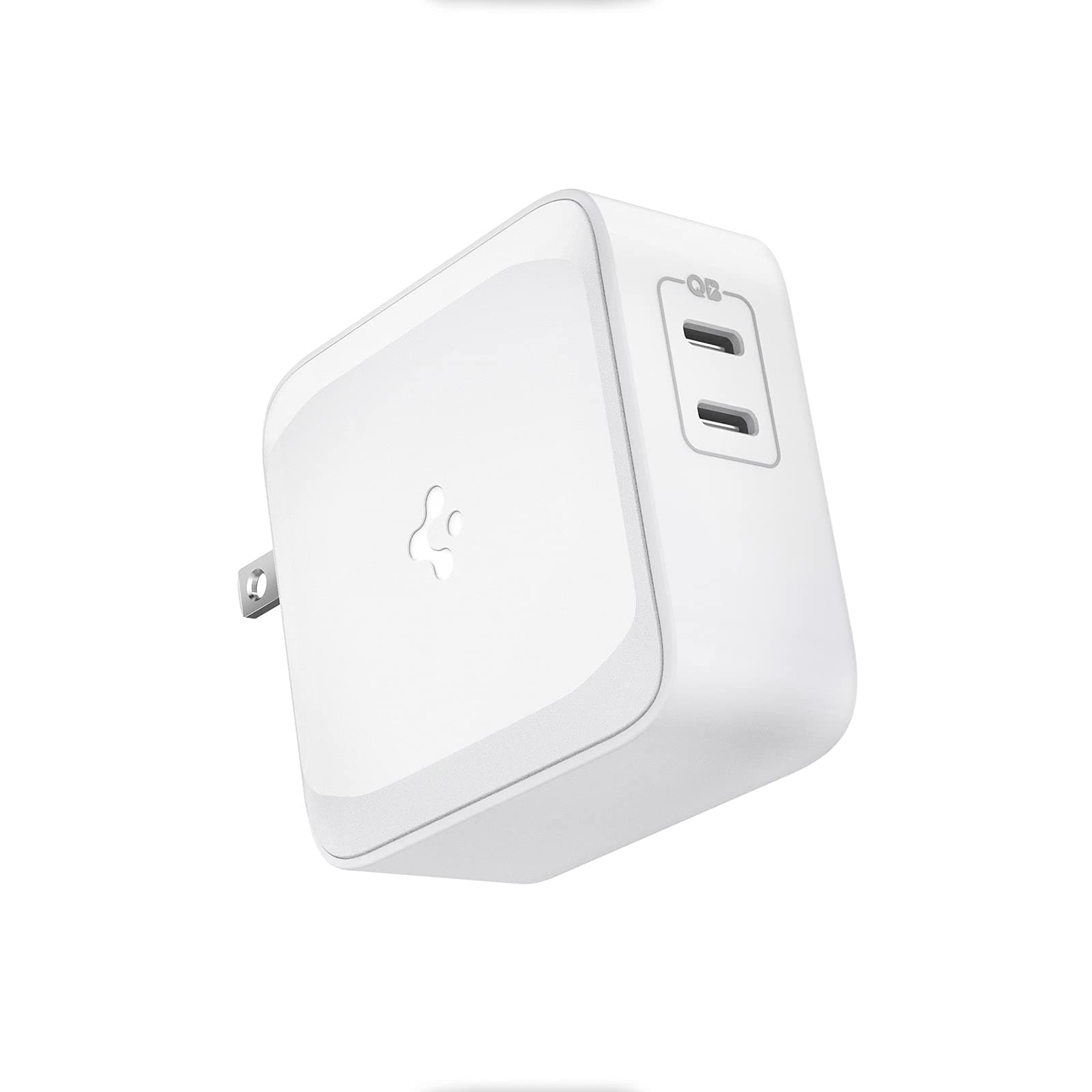 USB C Charger, Spigen 70W Dual USB C Wall Charger [GaN II], 60W for Single Port, Type C PD Power Adapter Fast Charging for MacBook Pro MacBook Air ...