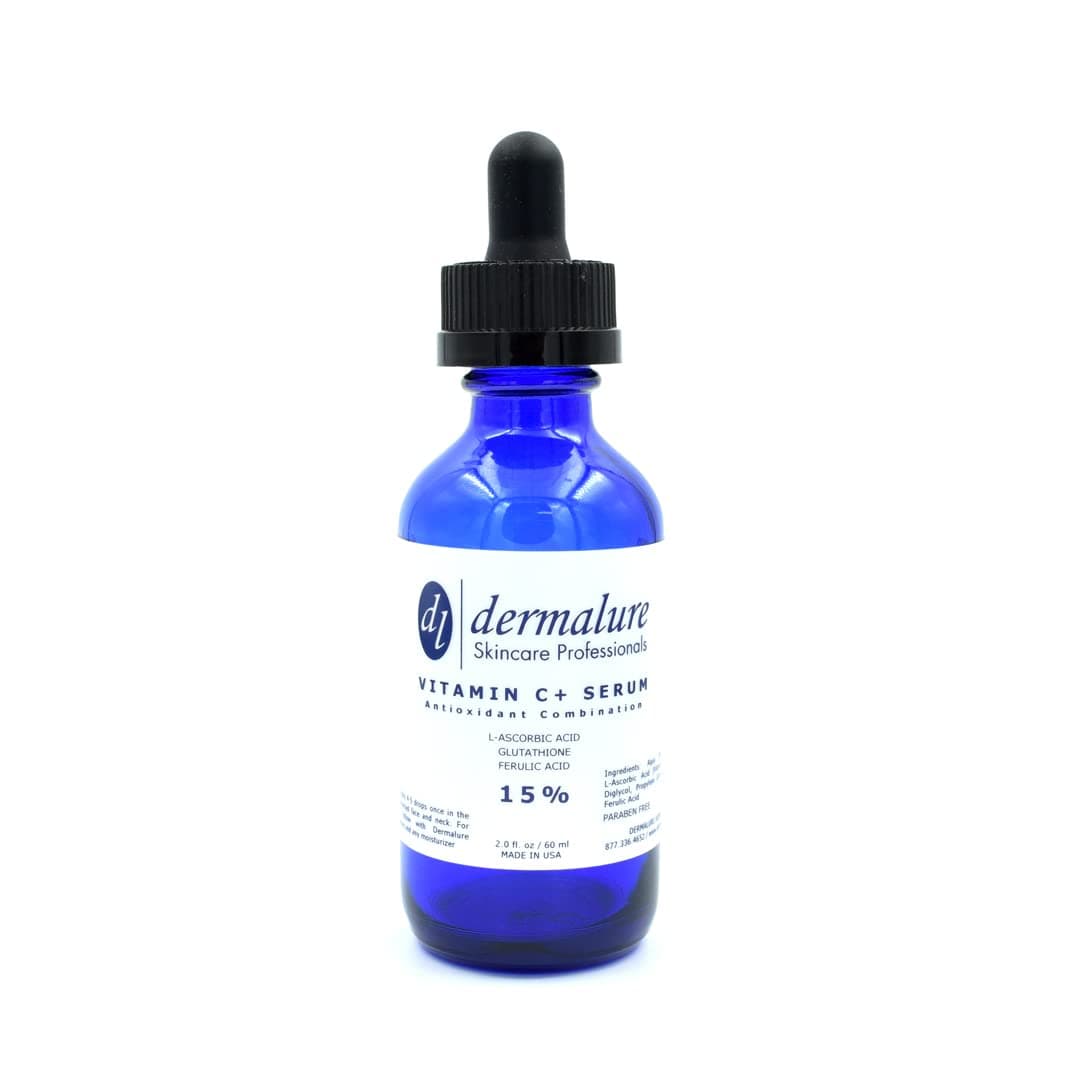 VITAMIN C SERUM 15% 2oz. 60ml Skin and Face | Tri-Blend Formula with C Ferulic and Glutathione | Powerful Anti Oxidant Repair Serum for Erasing Wri...