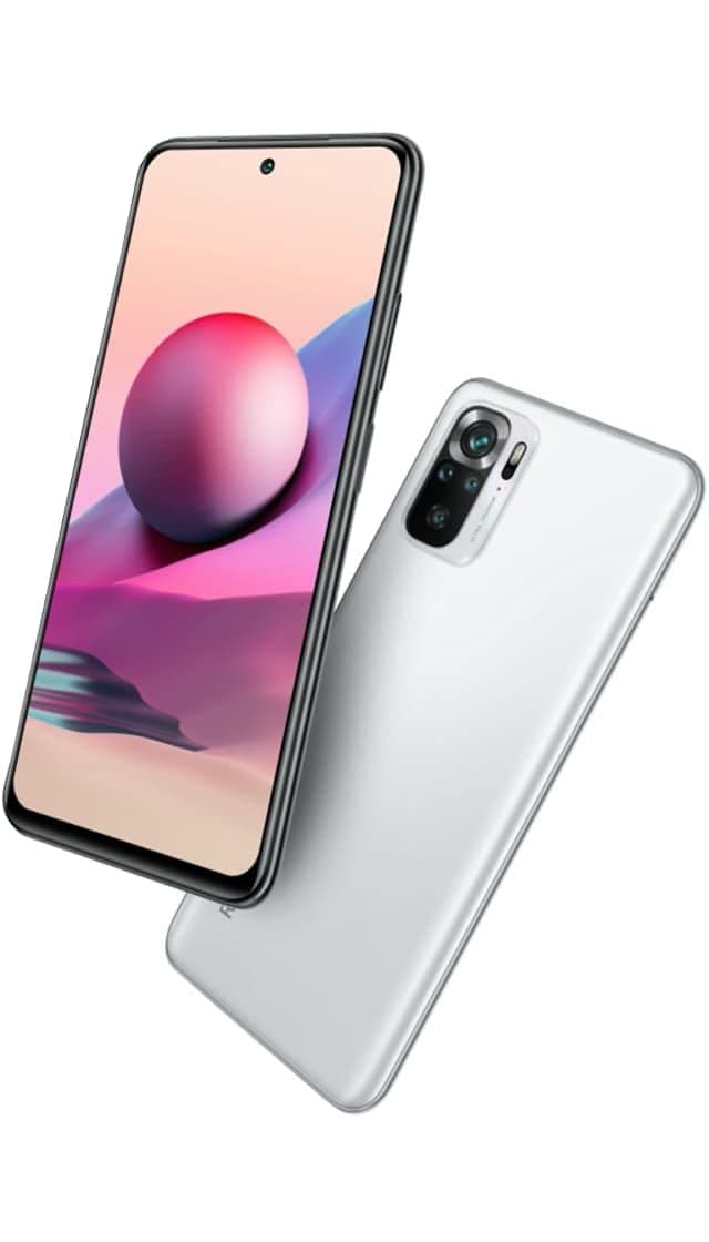 Xiaomi Note 10S 4G LTE Volte Global Unlocked GSM 128GB + 6GB 64MP Quad Camera Worldwide GSM (Pebble White)