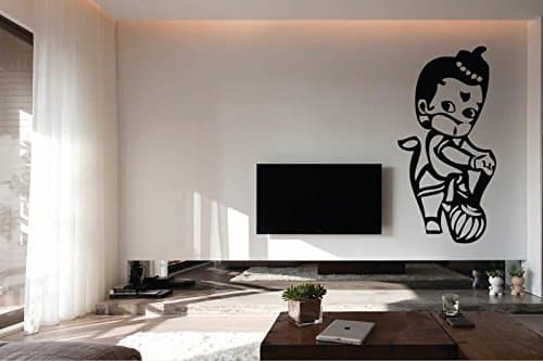 bal Hanuman Vinyl Decal Wall Car Laptop, Met Copper 50inch