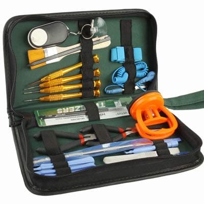 MOBILEACCESSORIES TENGLIN 22 in 1 Screwdriver Repair Laptop/Mobile Phone/PC Disassemble Tools Set, Random Color Delivery