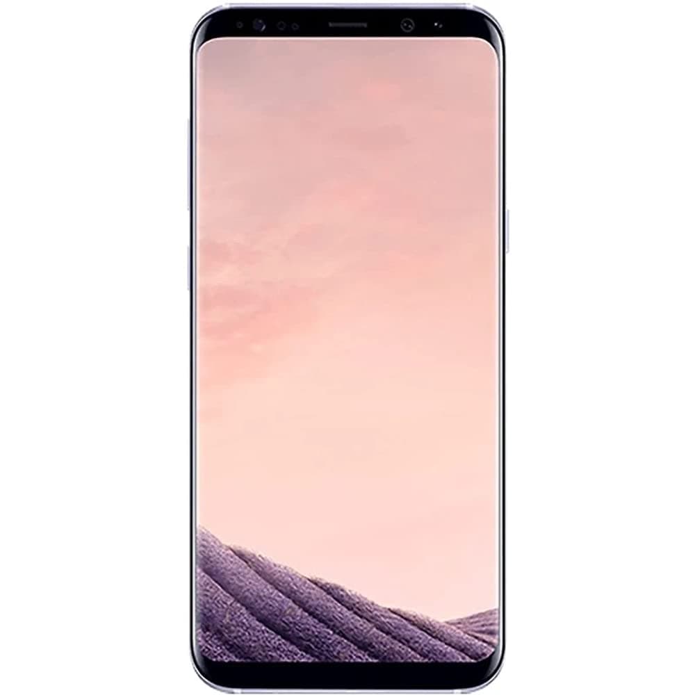 Samsung Galaxy S8+, 64GB, Orchid Gray - Fully Unlocked (Renewed)