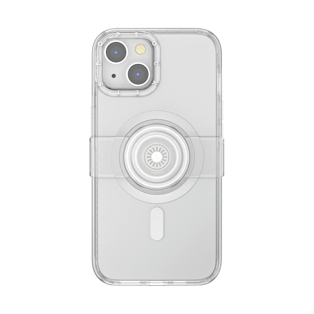 iPhone 13 Clear Phone Case Compatible with MagSafe | PopSockets | PopCase with Slide