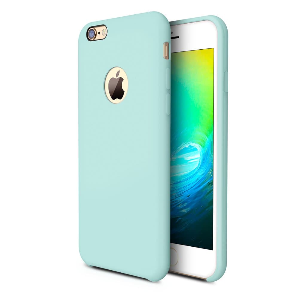 TORRAS [Love Series iPhone 6S Case/iPhone 6 Case, Liquid Silicone Rubber Shockproof Case with Soft Microfiber Cloth Cushion Compatible with iPhone ...