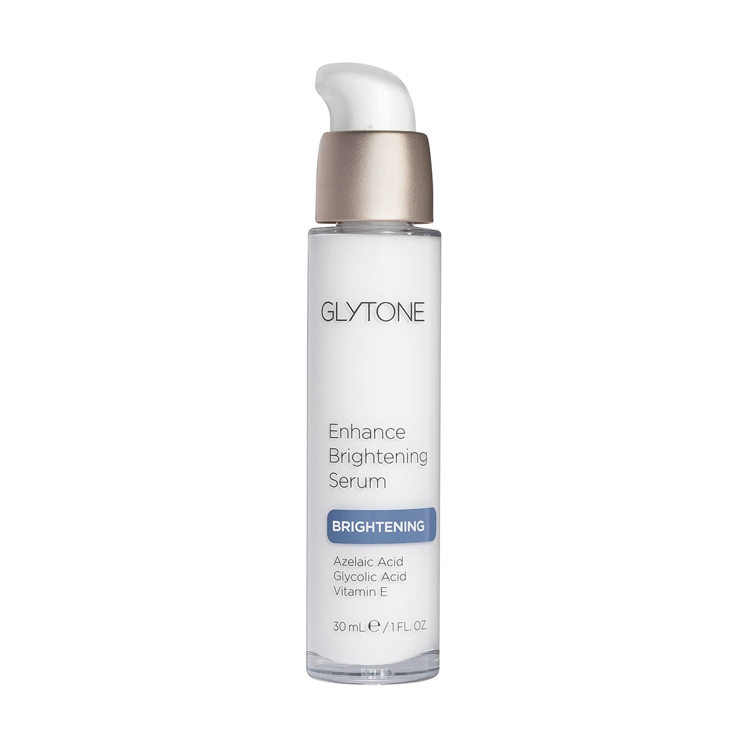 Glytone Enhance Brightening Serum with Hyaluronic, 1.7 Free Acid Value Glycolic Acid, 8% Azelaic Acid, Brighten Skin, Visbily Reduce Discoloration,...