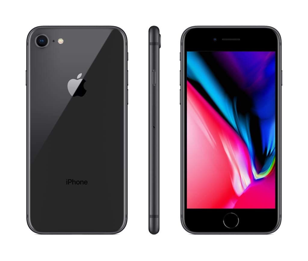 Apple iPhone 8, Boost Mobile, 64GB - Gray (Renewed)