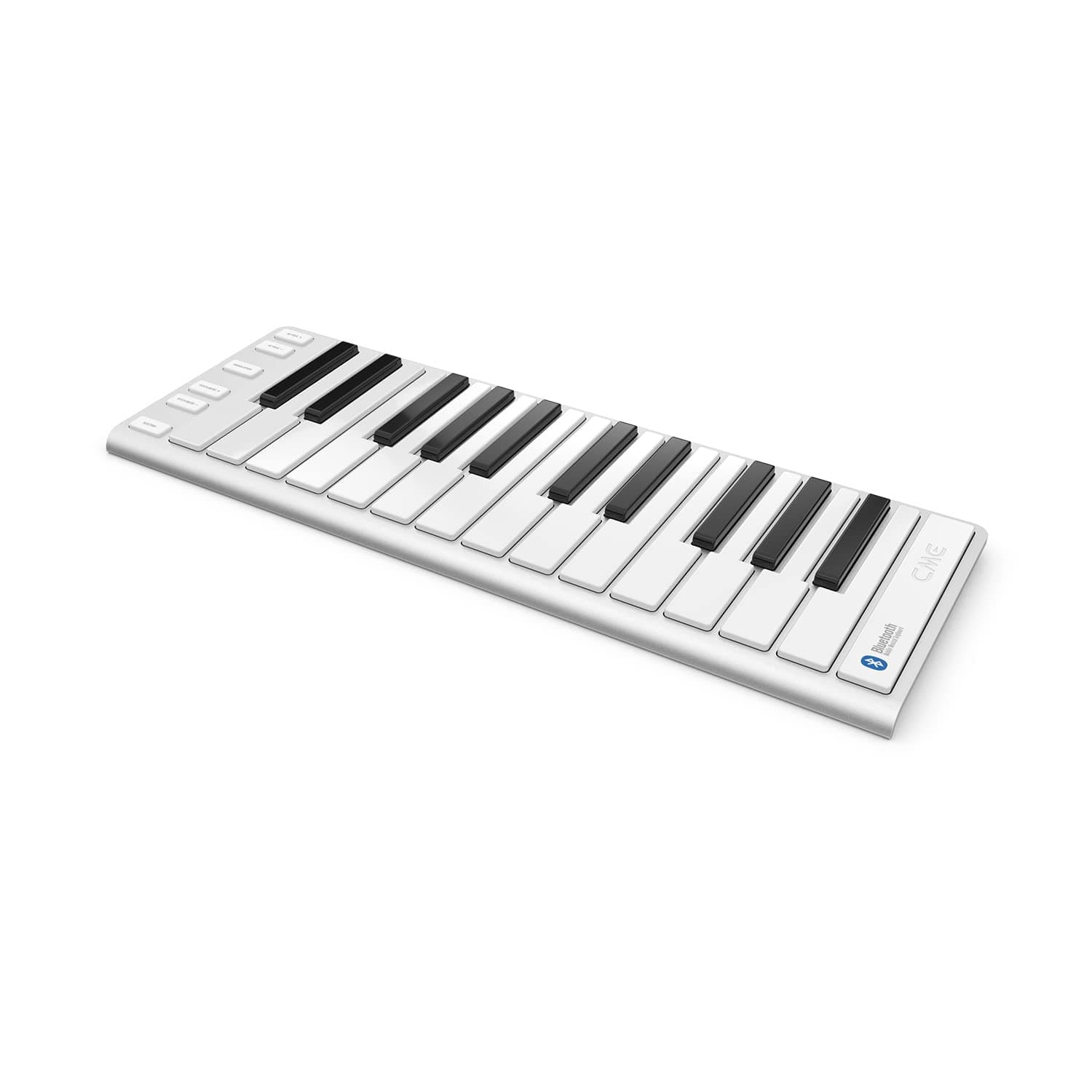 Xkey Air 25 Bluetooth MIDI keyboard controller - Ultra low latency, Apple-style ultra-thin aluminum frame, 25 full-size velocity-sensitive keys, po...