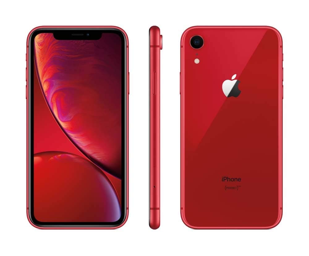 Apple iPhone XR, Boost Mobile, 128GB - Red (Renewed)
