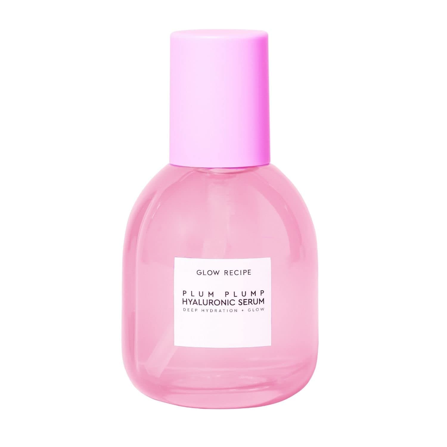 Glow Recipe Plum Plump Hyaluronic Serum - Hyaluronic Acid Hydrating Serum & Plum Oil for Fine Lines & Wrinkles - Vitamin B5, Silk Protein & Vegan C...