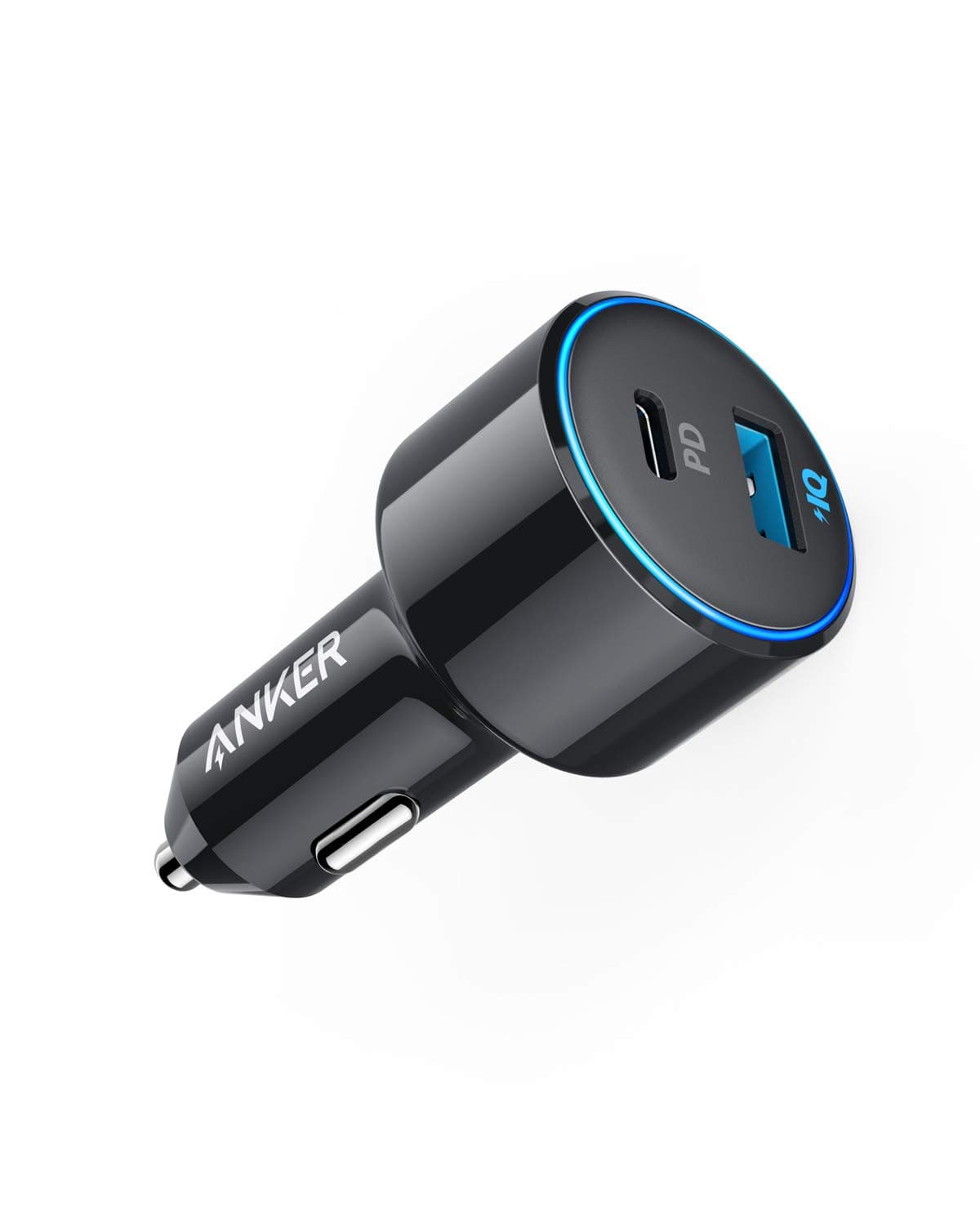 USB C Car Charger, Anker 42W PowerDrive Speed+ Duo, 2 Port USB Car Charger with one 30W Power Delivery Port for iPhone Xs/Max/XR/X/8, iPad Pro, Mac...