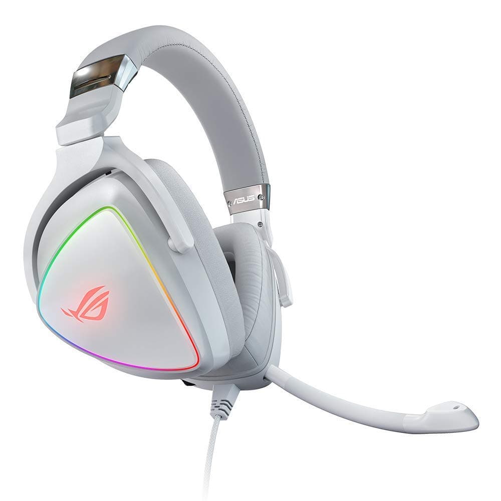 ASUS RGB Gaming Headset ROG Delta | Hi-Res ESS Quad-DAC, Circular RBG Lighting Effect | USB-C Connector for PCs, Consoles, and Mobile Gaming | Gami...