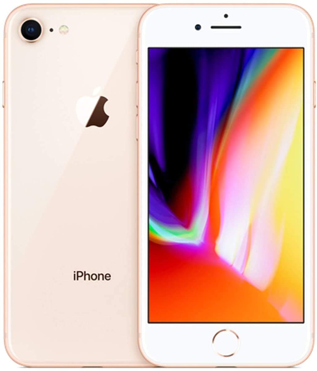 Apple iPhone 8, US Version, 256GB, Gold - AT&T (Renewed)