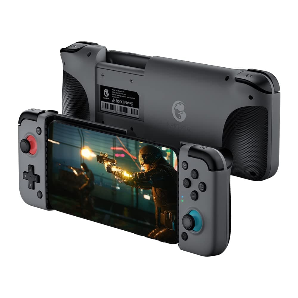 GameSir X2 Bluetooth Mobile Gaming Controller for iPhone/Android Phone, Wireless Phone Game Controller with 500mAh Battery, Stretch Design Up to 17...