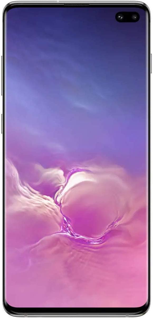 Samsung Galaxy S10+, 512GB, Ceramic Black - Unlocked (Renewed)