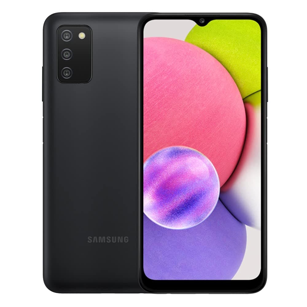 Samsung Galaxy A03S (64GB, 4GB) 6.5" HD+, 5000mAh Battery Dual SIM GSM Unlocked 4G LTE (T-Mobile, AT&T, Metro, Global) International Model A037...