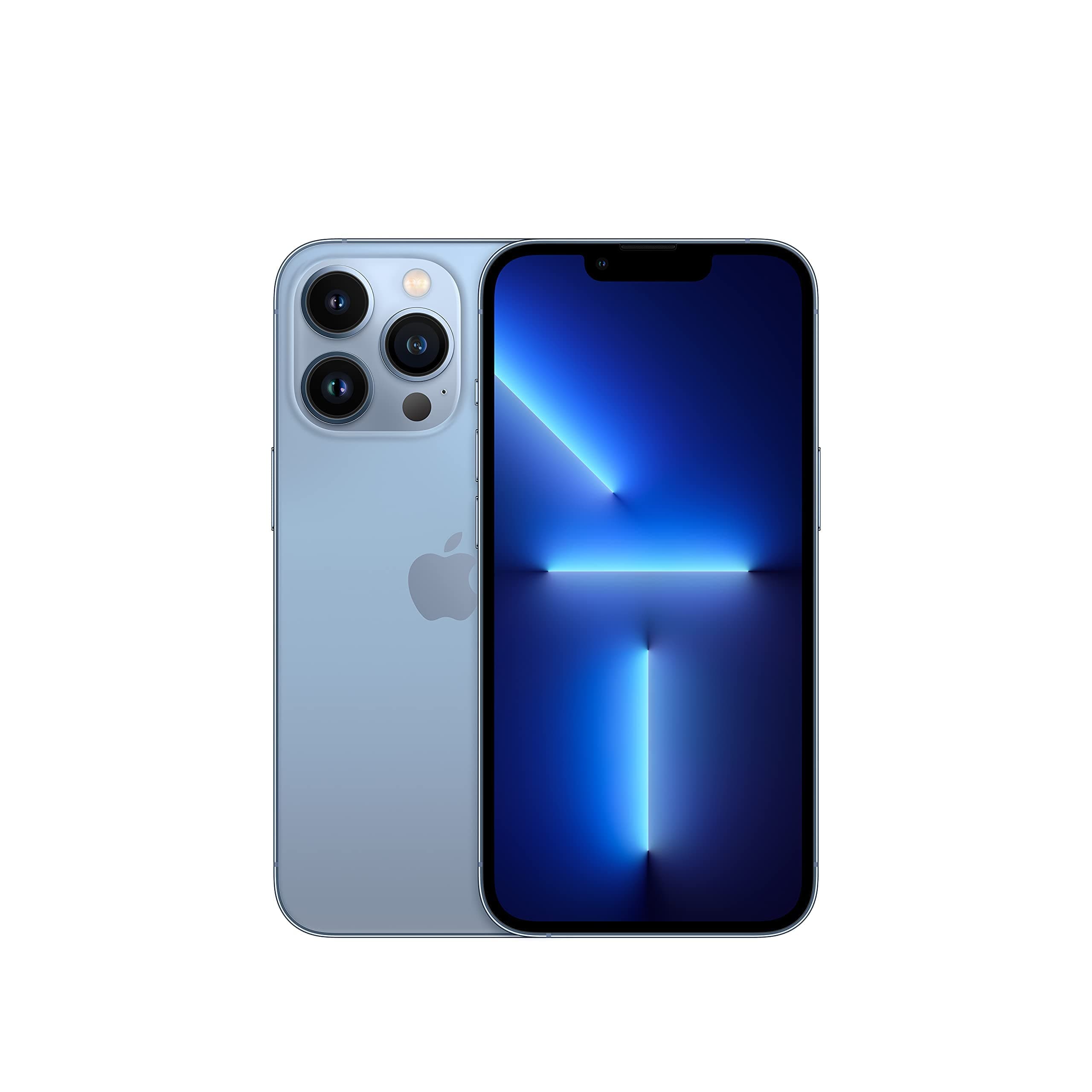 Apple iPhone 13 Pro, 256GB, Sierra Blue - Unlocked (Renewed)