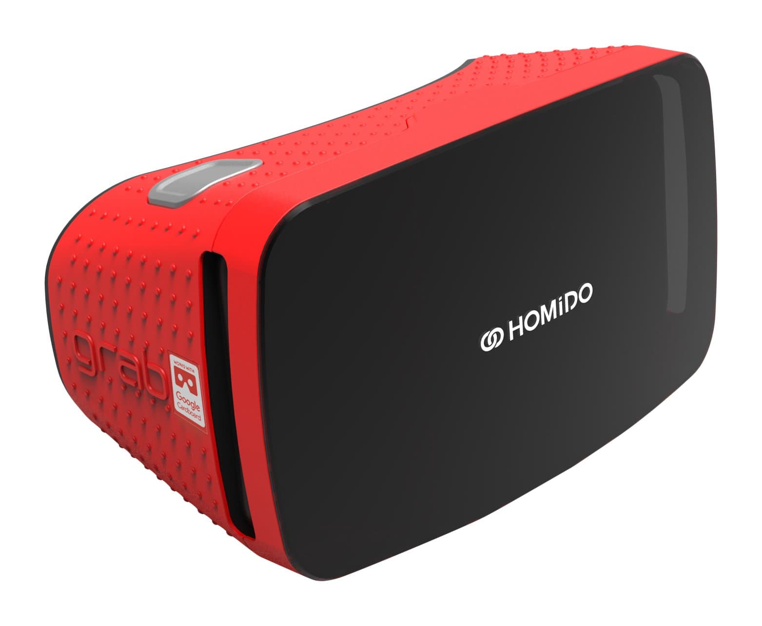 Homido Grab Virtual Reality Headset Red
