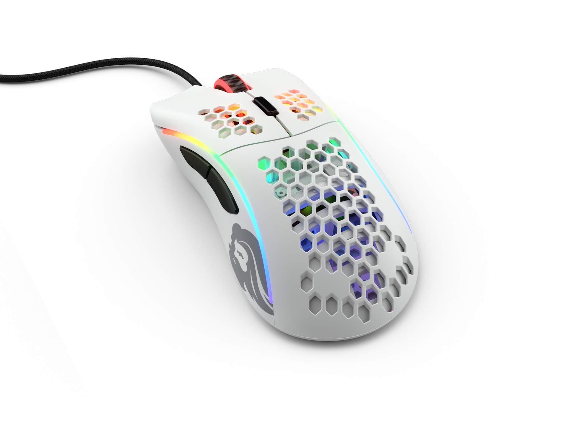 Glorious Model D Gaming Mouse, Matte White (GD-White)
