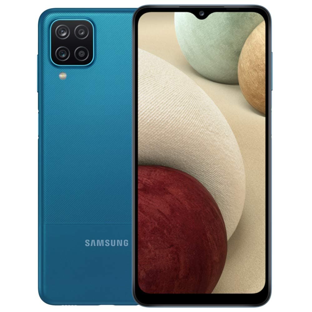 Samsung Galaxy A12 Nacho (64GB, 4GB) 6.5" HD+, Exynos 850, 48MP Quad Camera, Dual SIM GSM Unlocked Global 4G Volte (T-Mobile, AT&T, Metro) Inte...