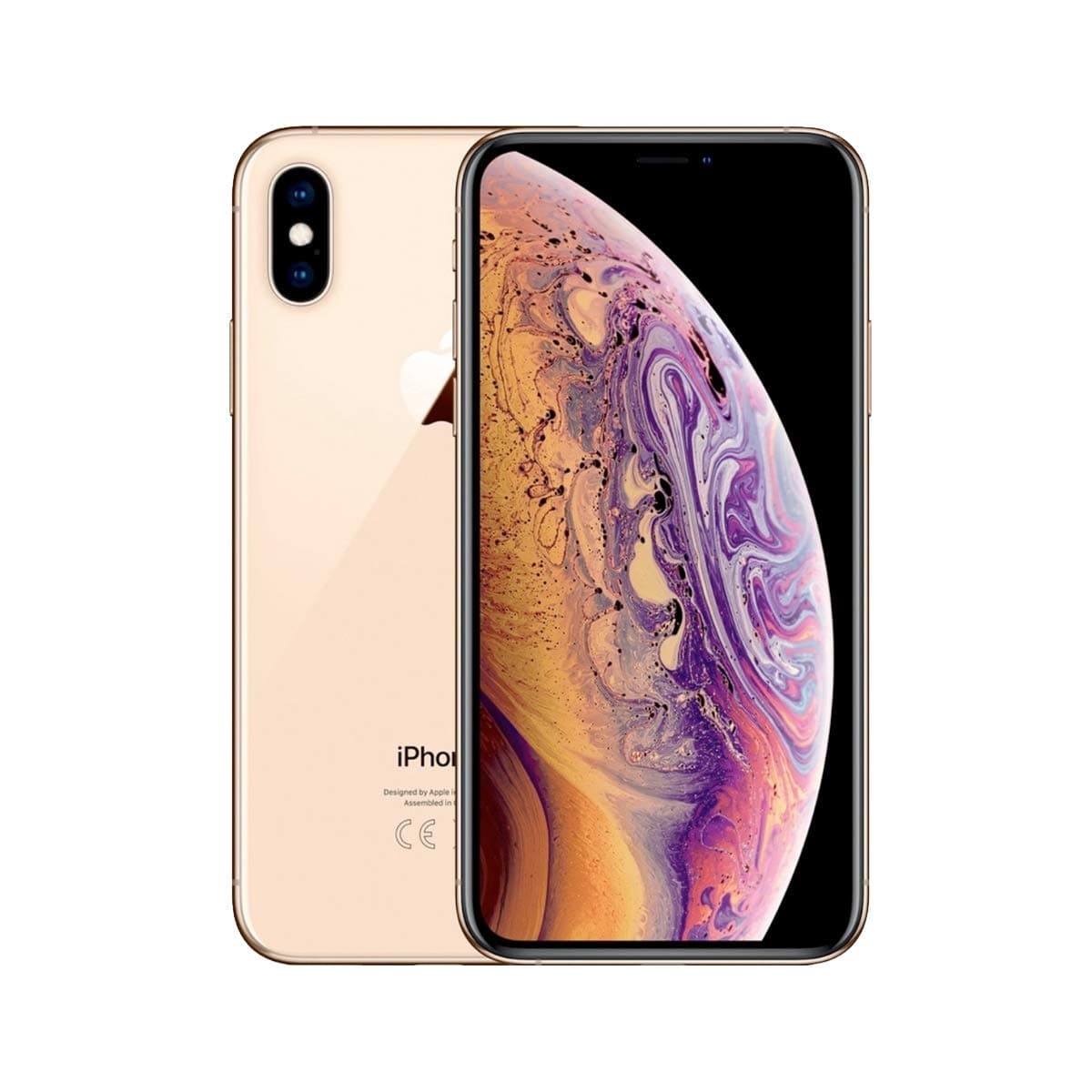 Apple iPhone XS Max, US Version, 256GB, Gold - GSM Carriers (Renewed)