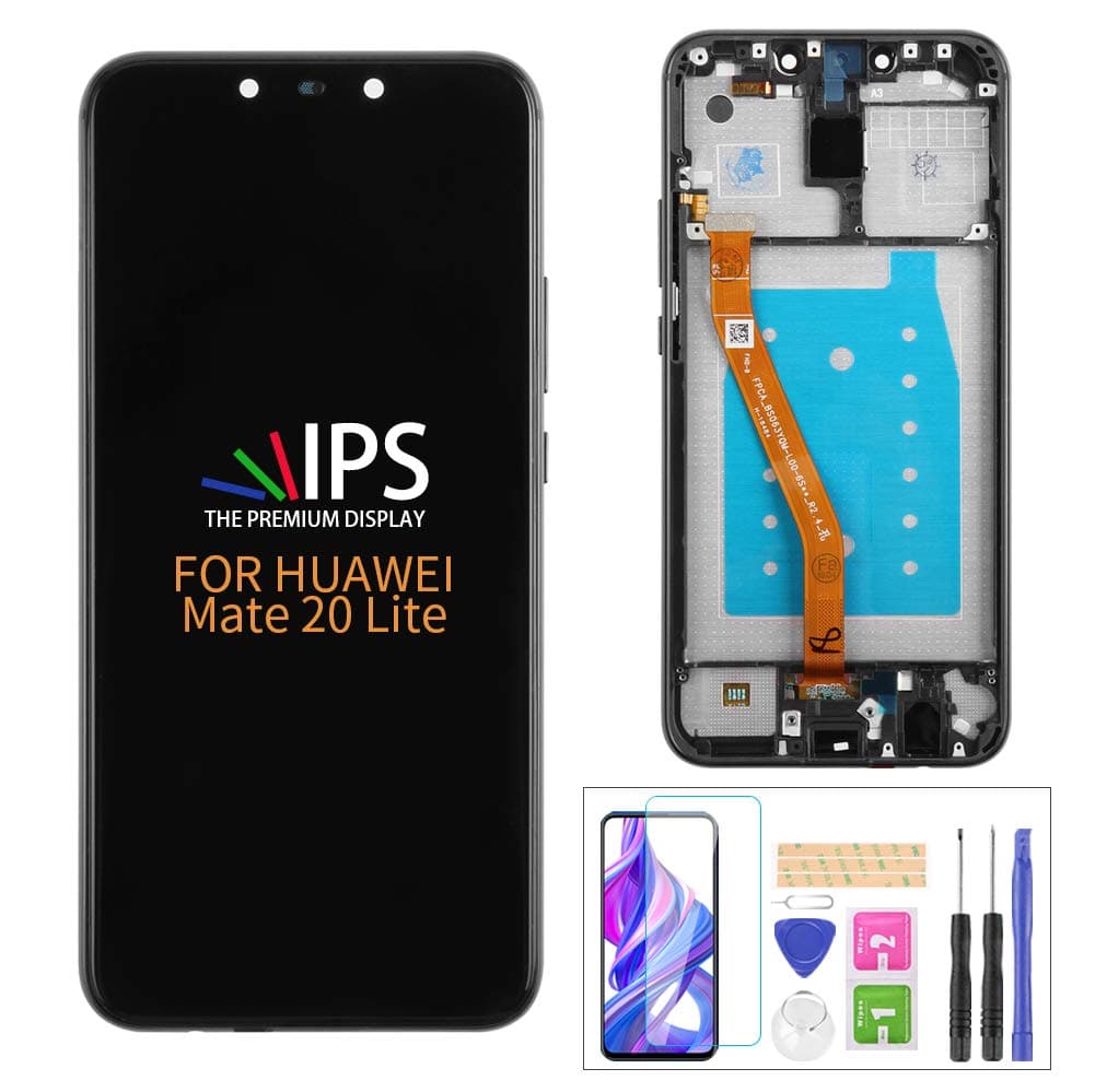 Compatible with Huawei Mate 20 Lite SNE LCD Display Screen Replacement,for Huawei Mate 20 Lite SNE LX1 LX2 LX3 Display LCD Panel Repair Parts Kit,w...