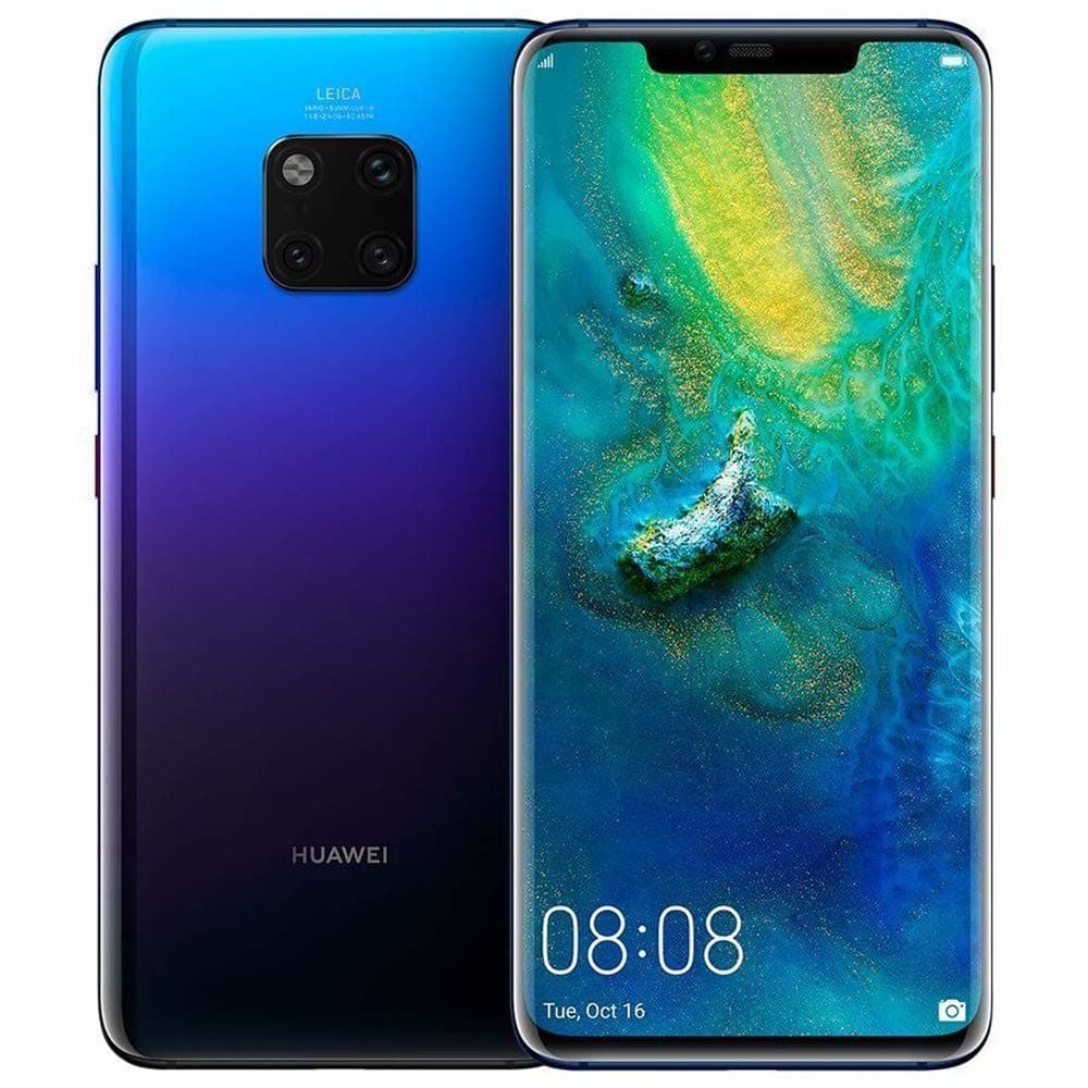 Huawei Mate 20 Pro (128GB, 6GB RAM) 6.39" Display, Leica Triple Camera, in-Screen Fingerprint, Global 4G LTE GSM Factory Unlocked LYA-L29 (Twil...
