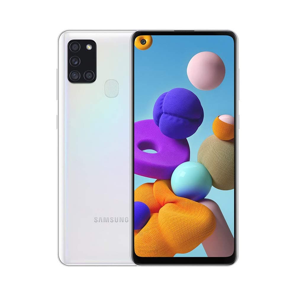 Samsung Galaxy A21S (64GB, 4GB) 6.5", Quad Camera, All Day Battery Dual SIM GSM Unlocked Global 4G LTE VoLTE (T-Mobile, AT&T, Metro, Straight T...