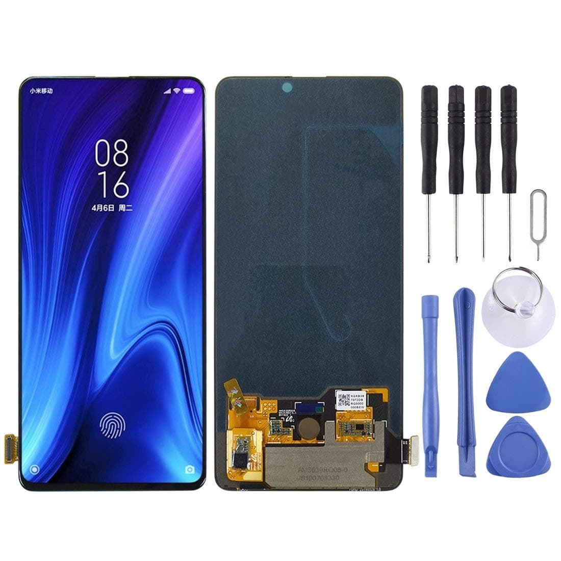 CAOMING LCD Screen and Digitizer Full Assembly for Xiaomi Mi CC9e (Black) Durable (Color : Black)