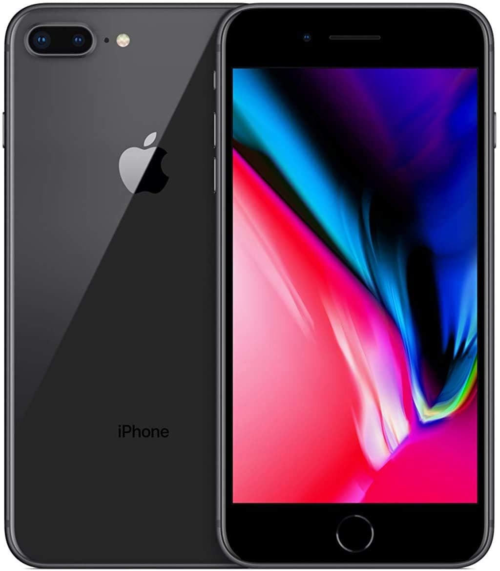 Apple iPhone 8 Plus, US Version, 256GB, Space Gray - AT&T (Renewed)