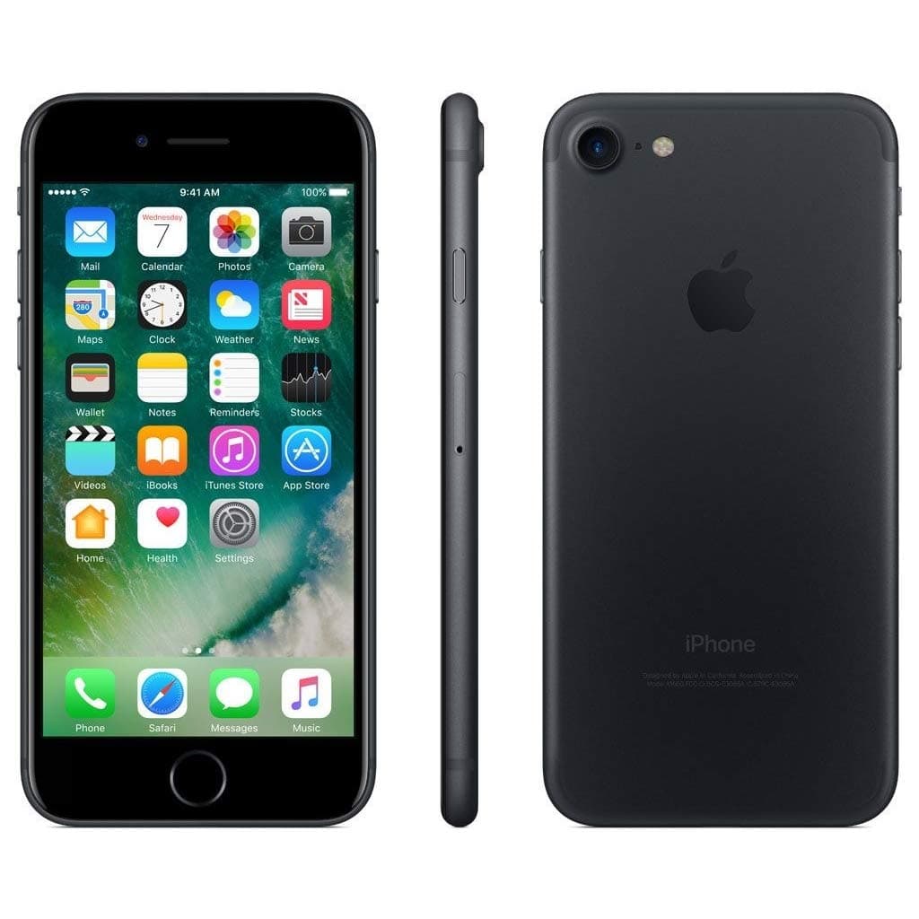 Apple iPhone 7 128GB - Black - AT&T (Renewed)